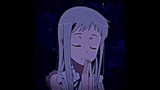 Menma Anohana anime animeedit alightmotion fypシ゚ sad anohimitahana [upl. by Esahc]