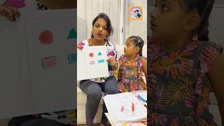 Maa Ne Saanvi Ko Drawing Wali Padai Karaya🥰shortsvideo [upl. by Attenyl]