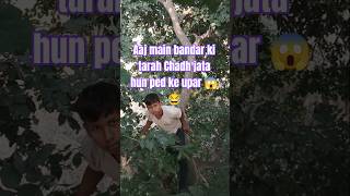 Jindagi Mein pahli bar chadhaun ped per minivlog shortvideo trending shorts vlog youtubeshorts [upl. by Tandy]