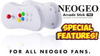 The Neo Geo Arcade Stick Pro Supports Adding 2000 More Games [upl. by Ilrebmik]