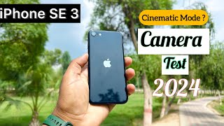 iPhone SE 3 Camera Test 2024🔥 Cinematic Mode amp Portraits Test [upl. by Lener]