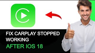 How to Fix Apple CarPlay Stopped Working After iOS 18 UPDATE EASY [upl. by Dnomayd504]