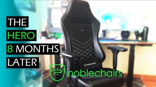 Is Noblechairs Hero Worth it  8 Months Later [upl. by Yram892]