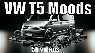 VW T5 van Modifications 5h [upl. by Eycal206]