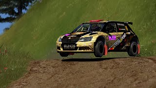 Rally Gravel  SLOW MOTION [upl. by Notxed]