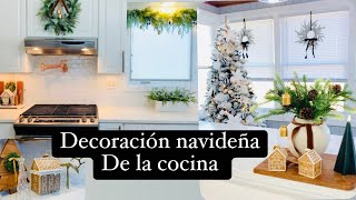 DECORACIÓN NAVIDEÑA DE LA COCINA 🎄 [upl. by Aimahc]