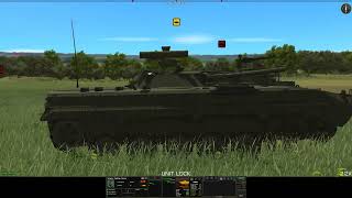 BMP2 speed versus BTR [upl. by Seyer]