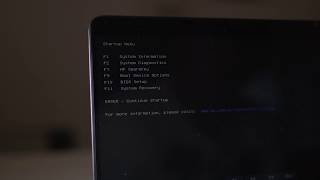 HP Laptop Startup Boot Menu  Quick Guide [upl. by Anialeh]