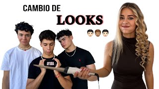 Haciendo un CAMBIO DE LOOK a los chicos [upl. by Analihp605]