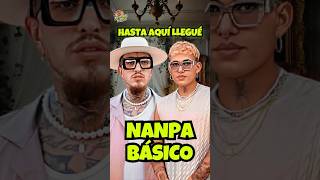 Nanpa Básico Beéle  Hasta Aquí Llegué Letra  Lyrics shorts [upl. by Tannie]