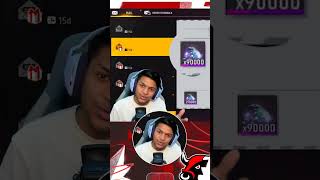 Free Fire India Send Me 1M Diamonds 💎 lokeshgamer freefireindia shorts trending freefire [upl. by Gary]