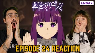 Can They Win  Frieren Reaction  Episode 24 [upl. by Einttirb]