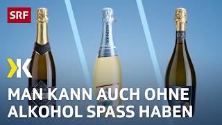 Alkoholfreie Schaumweine im Test So stösst man im «Dry January» an  2023  Kassensturz  SRF [upl. by Hsina]