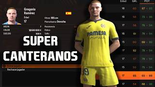 Como tener SUPERCANTERANOS en modo carrera EA SPORTS FC 24  Primavera74 [upl. by Aerdnek]