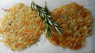 How to make a Potato Rosti Potato Pancake  Ep 48 [upl. by Gowrie]