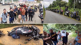 100K Subscribers Ride and Unboxing Youtube Silver Play Button  Ride Gone Wrong  Lamka to Tuilaphai [upl. by Risa]