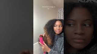 Have you tried dry brushing yet naturalhair [upl. by Madaih74]