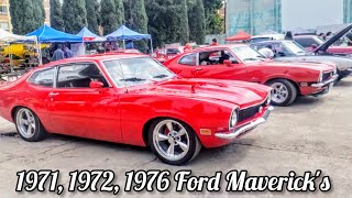 1971 Ford Maverick 1972 Mavericks 1976 Maverick Stallion 1971 Maverick 4 puertas [upl. by Naoj]