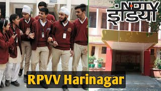 RPVV Harinagar on NDTV News Channel  Rajkiya Pratibha Vikas Vidyalaya Harinagar  Delhi Govt [upl. by Halik]