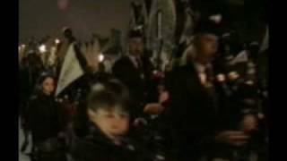 1000 Pipers at Millennium Edinburghs Hogmanay [upl. by Annahsar184]