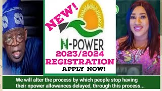 New NPower Registration 20232024  Apply Now [upl. by Nalid]