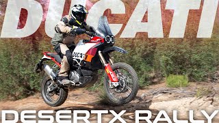 Ducati DesertX Rally  Prueba a fondo [upl. by Tomasine]