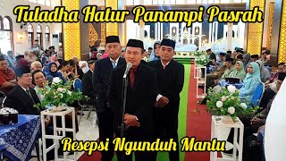 Tuladha Hatur Panampi Pasrah Pengantin Sarimbit  Ngunduh Mantu [upl. by Bratton]