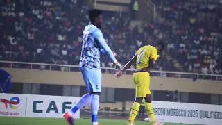 Manchester United and Cameroon Goalkeeper Andre Onana in Uganda Zimbabwe 00 Cameroon [upl. by Ikkela]