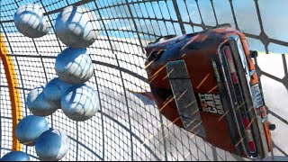 WreckFest  NextCarGame 20 Update Car CANNON  Christmas Santa Throwing  SLAPTrain [upl. by Marilyn]