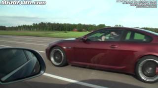 Noelle  Dinan BMW M6 58 l quotstrokerquot vs Evotech Audi RS6 sedan 740 HP [upl. by Anad]