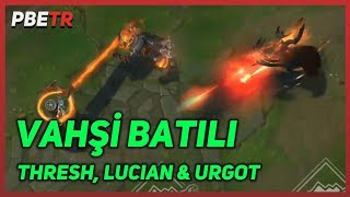 YENİ Vahşi Batılı KOSTÜMLERİ  Lucian Thresh amp Urgot [upl. by Aihpledalihp]