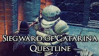 Dark Souls 3 Siegward of Catarina Questline  Armor 1080p HD [upl. by Beisel]