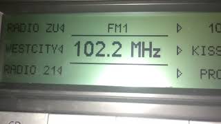 RADIO S4  Beograd 🇷🇸  1022 MHz received in Timșoara 🇷🇴 [upl. by Gauthier865]