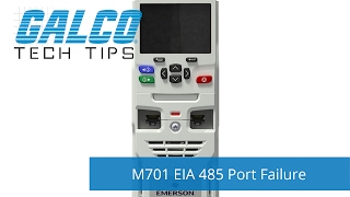 Emerson M701 EIA 485 Port Failure  A Galco TV Tech Tip  Galco [upl. by Flodur]