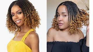 Sensationnel Cloud 9 Lace Front Wig BOX BRAID Wig Review [upl. by Ulphi]