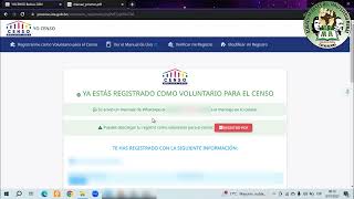 REGISTRO DE VOLUNTARIADO PARA EL CENSO 2024 BOLIVIA [upl. by Meggs]