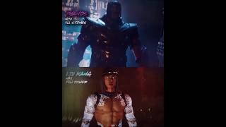 Fire God Liu Kang Vs Thanos MCU [upl. by Uhsoj33]