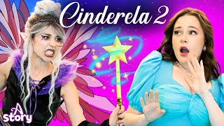 Cinderella 2  Mangita and Larina  CinderellaEnglish Fairy Tales amp Kids Stories [upl. by Enyawud]