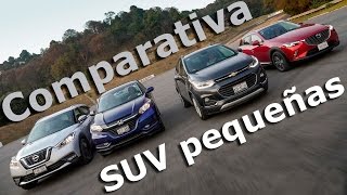 HRV VS Trax VS CX3 VS Kicks  Comparativa camionetas pequeñas  Autocosmos [upl. by Aruasi]