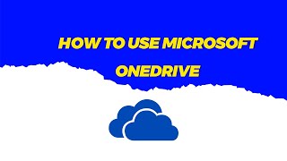 How to use Microsoft OneDrive SOLVED [upl. by Ennovehc]