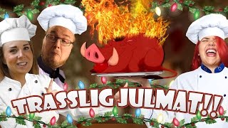 Trasslig Julmat  Overcooked Med Ufosxm amp KomigenLena [upl. by Walden]