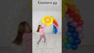 🌞 Balloon decoration ideas 🤩 birthday decoration ideas at home  baloon  cartoon  tiktok [upl. by Younglove]