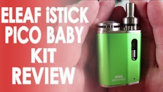 Eleaf iStick Pico Baby Kit Review ✌️🚭 [upl. by Concha]