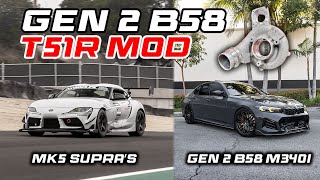 T51R Mod  MUST DO for all MK5 Supras and BMW 340 G20 [upl. by Tiena]