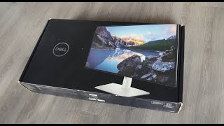 Unboxing！ DELL U3223QE LG IPS Black My New Monitor [upl. by Zetrom]