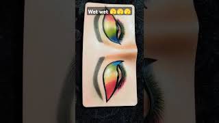 Malti colour eye makeup look 👁️👀 tamil music song [upl. by Conrade]