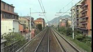 Da La Spezia a Genova Brignole in cabina dell E656414 P24 [upl. by Etakyram]