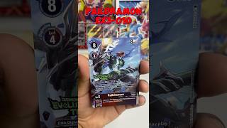 Paildramon EX3010 EVO CUP TOP 4 U digimoncardgame [upl. by Aikkin]