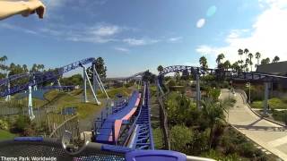 Manta Front Row On Ride POV  Sea World San Diego [upl. by Anier272]