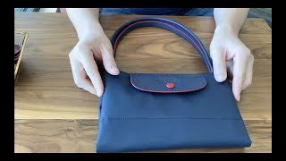 Longchamp Le Pliage Club Large Shoulder Tote  Tekubencom [upl. by Akselav546]